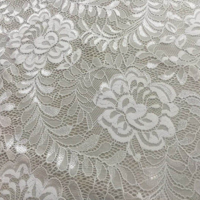 Lace Fabric Dress Nylon Warp Knit for Women's Wear Wholesale Supplier 4